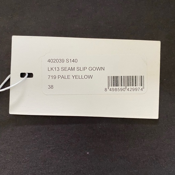 RARE Narciso Rodriguez Silk Slip Gown Dress size 38 - Picture 10 of 12